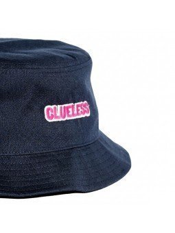 Sombrero bordado CLUELESS azul marino | Sombrero streetwear de poliéster reciclado