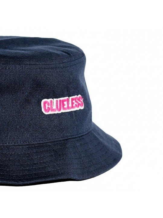 Sombrero bordado CLUELESS azul marino | Sombrero streetwear de poliéster reciclado