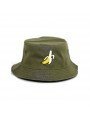 embroidery BANANA Bucket Hat, 100% recycled polyester