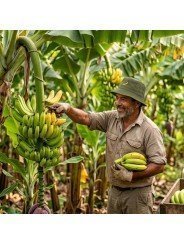 Sombrero Bordado Plátano | Diseño Divertido y Estilo Moderno