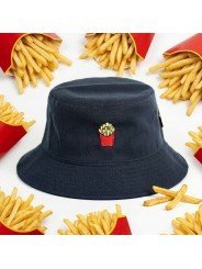 Sombrero Bordado Patatas Fritas | Diseño Divertido y Original