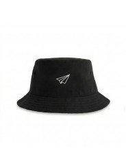 Bucket Hat PAPER PLANE embroidered