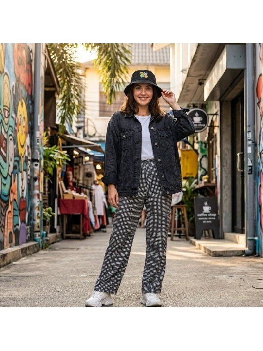 Embroidered Pins Hat | Unique Streetwear Cap with Front Details