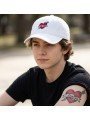 Top Hats Heart Arrow Embroidered Cap | Soft Crown Adjustable Hat