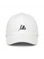 Gorra bordada con la palabra hello de top hats