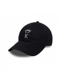 Set de gorras Top Hats King & Queen | Gorras de corona blanda pareja K Q