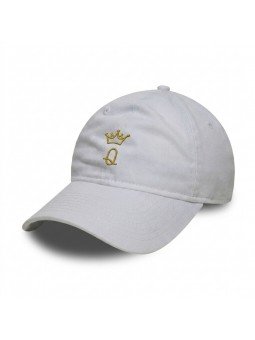 Set de gorras Top Hats King & Queen | Gorras de corona blanda pareja K Q