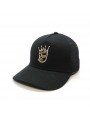 Gorra de rejilla KING con corona de Top Hats – gorra trucker bordada de estilo urbano