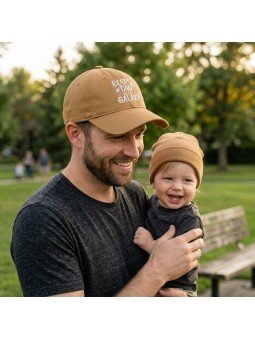 Gorra Bordada BEST DAD IN THE GALAXY de Top Hats | Gorra Ajustable