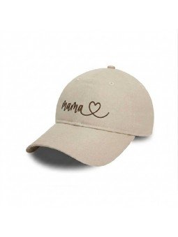 Top Hats MAMA & HEART Embroidered Cap | Adjustable Hat for Moms