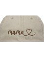 Top Hats MAMA & HEART Embroidered Cap | Adjustable Hat for Moms