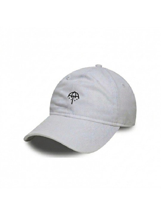 Gorra Bordada Paraguas Minimalista de Top Hats | Gorra Casual Ajustable