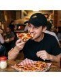 Gorra Bordada PIZZA de Top Hats | Gorra Casual Ajustable