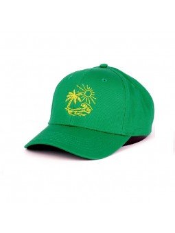 Gorra top hats con Sol, Olas y Palmera Bordados | Ajustable