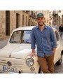 Gorra Trucker con Coche Clásico Bordado | Estilo Vintage y Rejilla