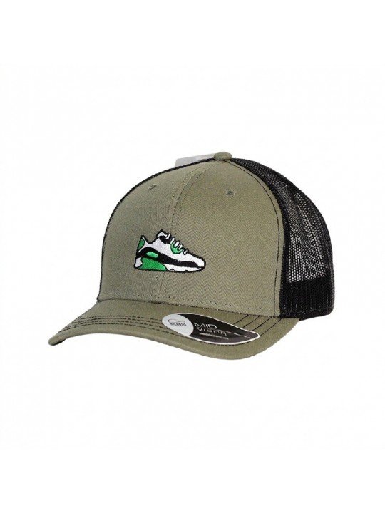 Gorra de Rejilla con Bambas Bordadas | Estilo Streetwear | Top Hats
