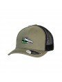 Mesh Cap with Embroidered Sneakers | Streetwear Style | Top Hats