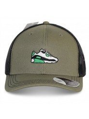 Gorra de Rejilla con Bambas Bordadas | Estilo Streetwear | Top Hats