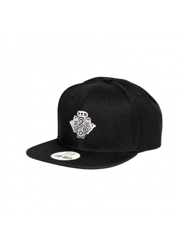 Gorra Snapback con Motor Bordado | Gorra para Amantes del Motor | Top Hats