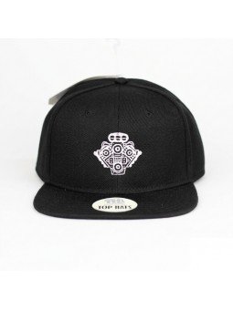 Gorra Snapback con Motor Bordado | Gorra para Amantes del Motor | Top Hats