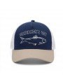 Fishermen’s Bay Fish Embroidered Cap | Nautical Style | Top Hats