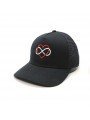 Gorra de Rejilla Bordada Corazón e Infinito | Gorra Ajustable Top Hats