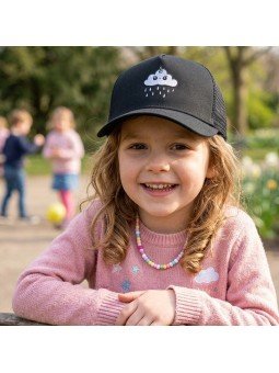 Gorra Infantil Nube Unicornio Bordada | Top Hats Ajustable