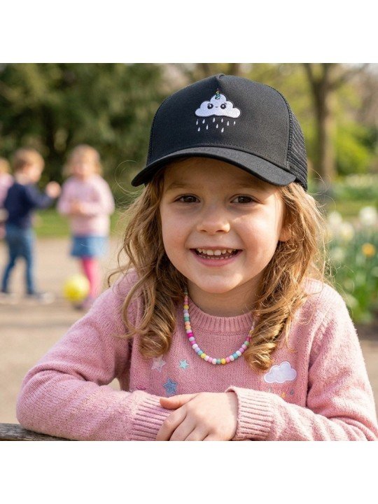 Gorra Infantil Nube Unicornio Bordada | Top Hats Ajustable
