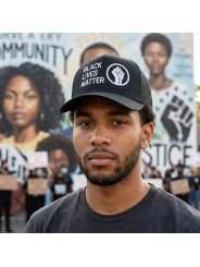 Gorra BLACK LIVES MATTER Bordada | Top Hats Ajustable