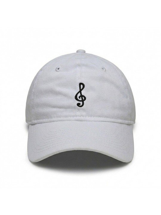 top hats embroidery note music dad Cap, adjustable