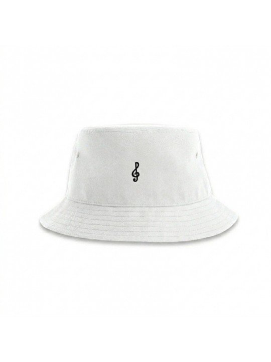 Sombrero Bucket TOP HATS nota musical SOL