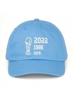 Gorra Argentina Campeón del Mundo Top Hats | Bordado Años Mundiales