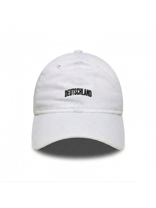 DEUTSCHLAND Embroidered Cap | Adjustable German Style Cap