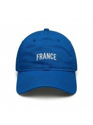 Gorra Bordada FRANCE con Bandera de Francia | Ajustable y Elegante