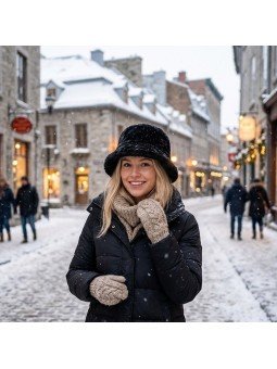 Sombrero de Invierno Modelo Canadá | Cálido, Cómodo y Elegante