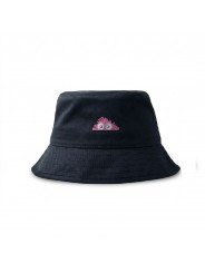 Sombrero con Monstruito Bordado Azul Marino | Diseño Original