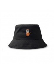 Sombrero Infantil con Gato y Gafas Bordado | Talla Niño