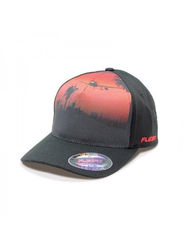 Gorra Flexfit Avión Aterrizando | Diseño Aeronáutico Cerrado
