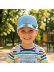Gorra Infantil Atlantis de Corona Blanda | Algodón Orgánico y Ajuste Regulable