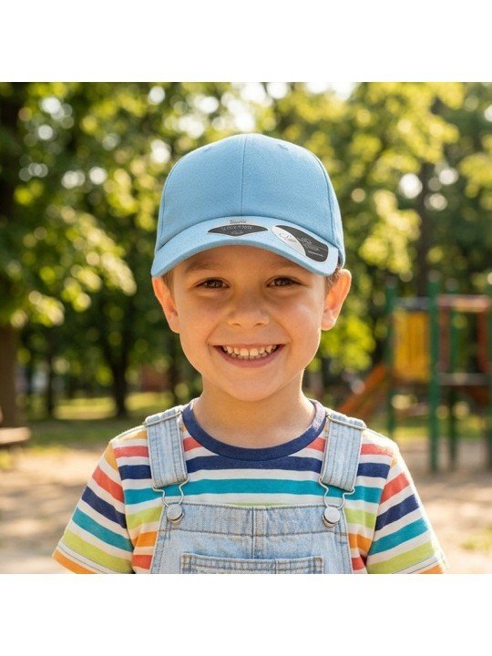 Gorra Infantil Atlantis de Corona Blanda | Algodón Orgánico y Ajuste Regulable