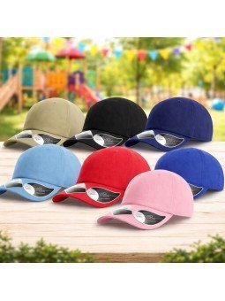 Gorra Infantil Atlantis de Corona Blanda | Algodón Orgánico y Ajuste Regulable