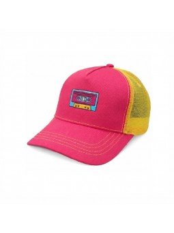Gorra Trucker con Bordado de Cassette Vintage | Estilo Retro