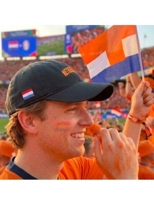 Gorra NETHERLANDS Bordada | Gorra con Bandera de Países Bajos