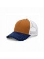 Gorra Trucker Tricolor de Rejilla Top Hats | Gorra Personalizable de Tres Colores
