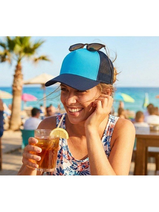 Gorra de Rejilla Bicolor Top Hats | Gorra Trucker Personalizable