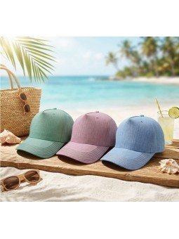 Gorra Top Hats Jaspeada en Colores Veraniegos | Ajustable con Velcro | Talla Adulto