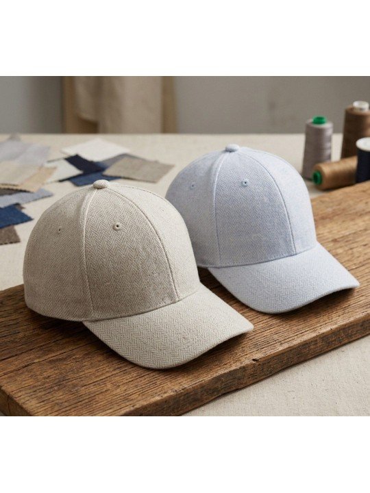 Top Hats Herringbone Cap | Adjustable Velcro Closure | Adult Size & Classic Style