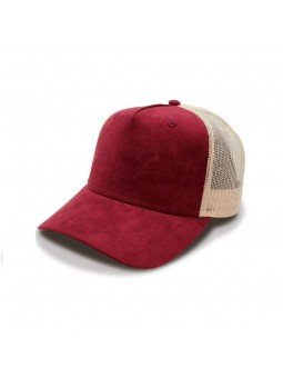 Top Hats Trucker Cap with Mesh Back & Suede Front | Adult Size | Urban Style