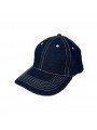 Gorra Tejana con Visera Sandwich Blanca | Ajuste Velcro