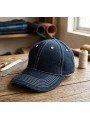 Gorra Tejana con Visera Sandwich Blanca | Ajuste Velcro